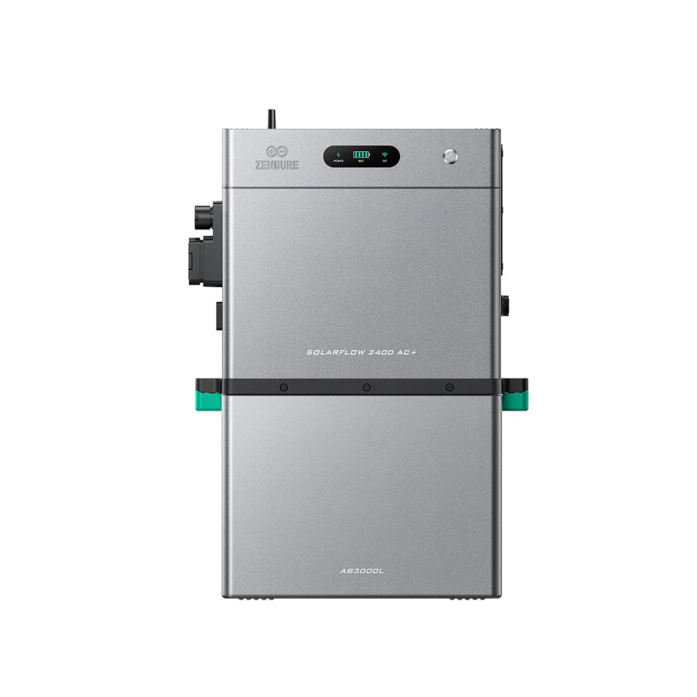 Zendure SolarFlow 2400 AC+ & AB3000L Expansion Battery - 2,4kWh | 5280W + P1 Meter