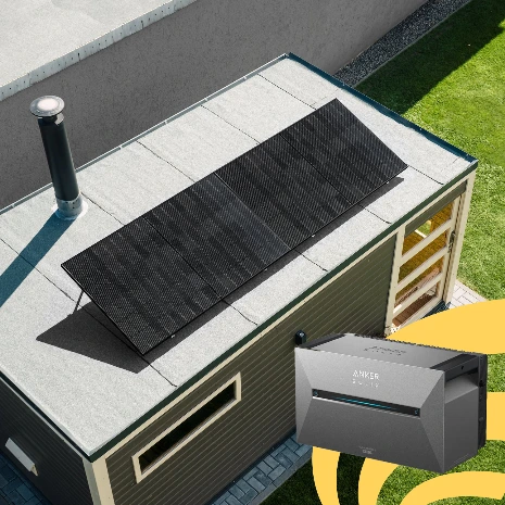 Zonnepaneel met stekker en stekker batterij – 2 panelen (880W)
