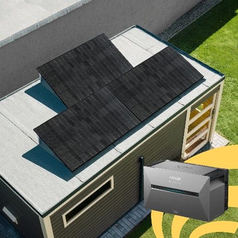 Set de panneaux solaires Plug & Play avec 3 modules de 440W | 1320W | pour toit plat/jardin/terrasse | avec batterie