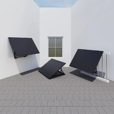 Plug & Play Universeel – 2 panelen (860W) – zonder batterij