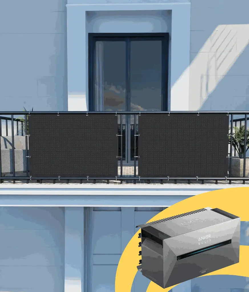 Plug & Play Flex – 2 panelen (400W) – met batterij