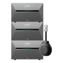 Anker SOLIX Solarbank 3 E2700 Pro  X 3 + Compteur intelligent P1 - 8,1kWh / 3600W