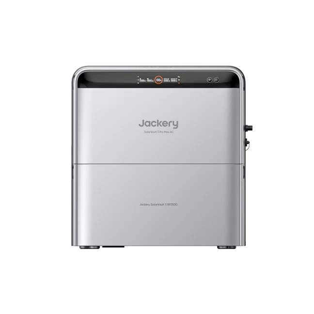 Jackery SolarVault 3 Pro Max AC + 1 X uitbreidingsbatterij BP2500 + Slimme P1 meter - 5,04kWh / 2500W