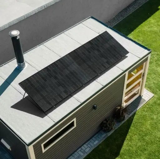 Plug & Play zonnepanelen set met 2 modules van 440W | 880W | voor plat dak/tuin/terras | zonder batterij